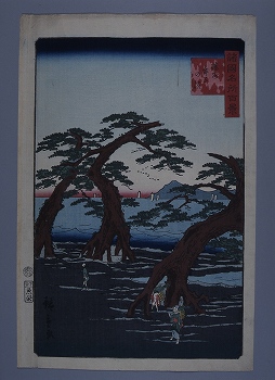 諸国名所百景　舞子の浜
