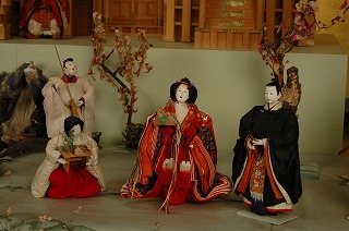 曲水の宴の人形２