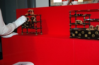 西条藩の列品作業２