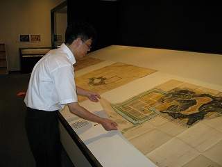 絵図の展示