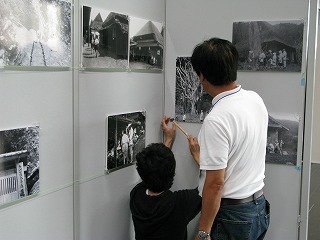 写真展示中