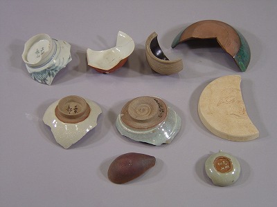 西岡焼窯跡出土品