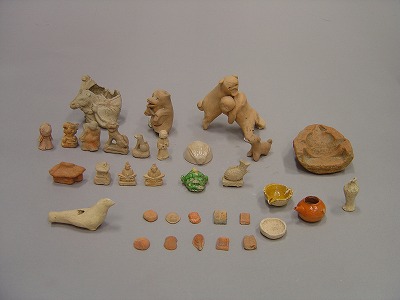 県民館跡地出土土人形