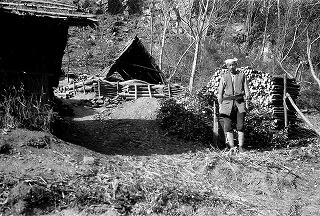 炭焼き 大洲市柳沢 昭和9年