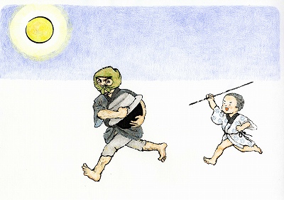 月夜に釜ぬく