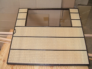 製作した引き戸