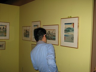 展示中の東海道シリーズ