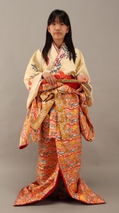 室町時代の衣装（打掛）