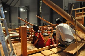 和船の構造の観察
