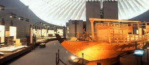 中世展示室の様子