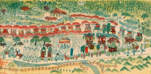 西条氷見祭礼図 右