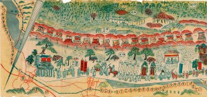 西条氷見祭礼図 左